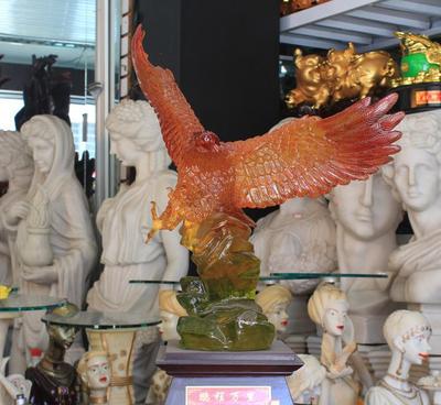 鵬程萬里，雄鷹展翅——老鷹工藝品創意擺件 大氣寓意，匠心之禮